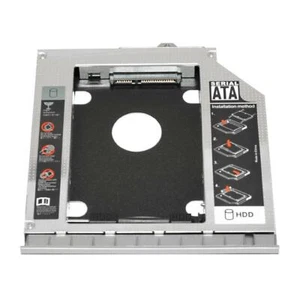 With bezel 2nd HDD SSD hard drive Caddy For HP EliteBook 8460P 8460W 8470P 8470W - Picture 1 of 1