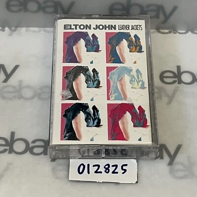 Leather Jackets by Elton John (Cassette Tape, 1986) M5G24114 Tested - Image 1 of 4