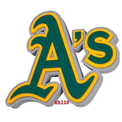 MLB Oakland Athletics 3D Foam Logo Magnet Officially Licensed Cover