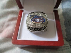NEW NHRA CHAMPIONSHIP DRAG RACING Commemotive Ring 75 Yrs. 1951-2026 - Picture 1 of 7