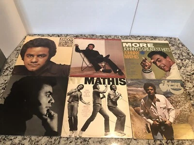 (6) Different Johnny Mathis Vinyl Lp’s Heart of A Woman Coming Home ++ - Image 1 of 3