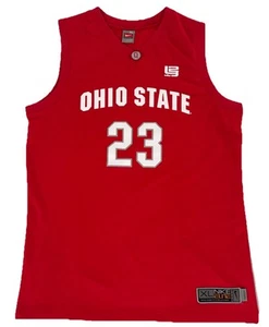 LeBron James #23 Icon Edition OSU Buckeyes Jersey Red XLarge Team Nike Elite - Picture 1 of 11