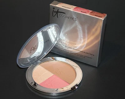 IT Cosmetics Live Love Laugh Vitality Face Disc Bronzer Blush Tint & Illuminator - Image 1 of 4