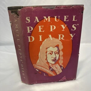 Samuel Pepys Diary Randolph Adler Illustrated Editions Company 1932 With RARE DJ - Imagen 1 de 17
