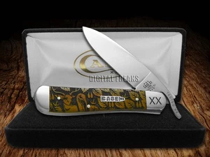 Case xx Knives Russlock Strut & Rut Antique Bone 1/500 Pocket Knife Stainless - Picture 1 of 4