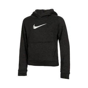 Sudadera con capucha de entrenamiento Nike Big Kids Therma Multi+ Pullover - negra (L) - Imagen 1 de 1