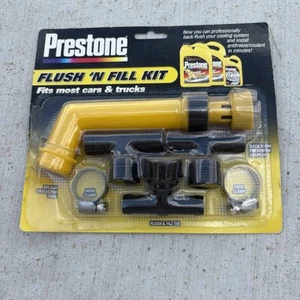 Prestone Flush 'n Fill Radiator Flush Cleaning Kit for Most Cars and Trucks New! - Picture 1 of 7