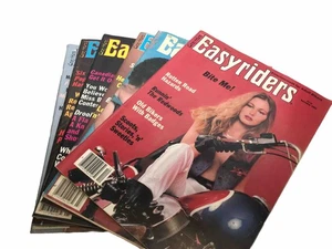 Vintage Lot of 7 Easyriders Motorcycle 1982-1983 Magazines 🏍 - Picture 1 of 8