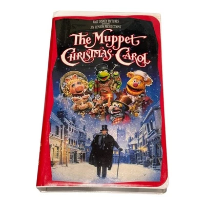 Vintage The Muppet Christmas Carol VHS Tape Walt Disney Jim Henson NTSC Family - Image 1 of 4