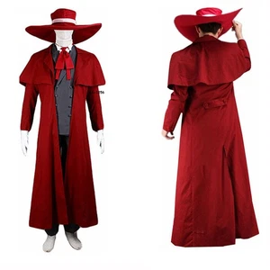 Hellsing Alucard Cosplay Anime Figura Disfraz Conjunto Completo Halloween Fiesta Conjunto - Imagen 1 de 11