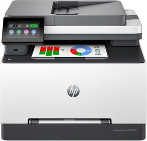 HP - LaserJet Pro MFP 3301fdw Wireless Color All-in-One Laser Printer - White... - Picture 1 of 6