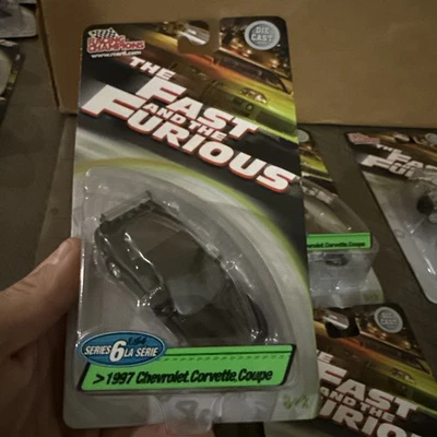 Chevrolet Corvette 1997 cupé Racing Champions The Fast And The Furious negro Foto 1 de 4