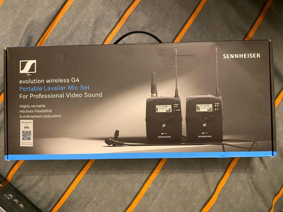 Sennheiser EW 112P G4 A Wireless Lavalier Microphone System - Set of 2 - Image 1 of 2