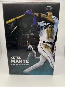 Ketel Marte Bat Flip Bobblehead Arizona Diamondbacks stagione 2024 Bobble nuovo con scatola - Foto 1 di 8