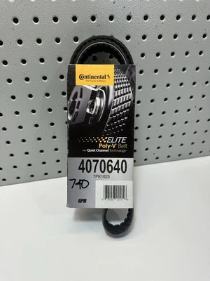 NOS 4070640 Serpentine Belt-Continental Elite Poly V-Belt E38 BMW 740i 7PK1625 Foto 1 de 3