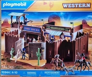 Playmobil 70944 Westernfort Großes Western Fort Rocks Neu/Ovp - Picture 1 of 2