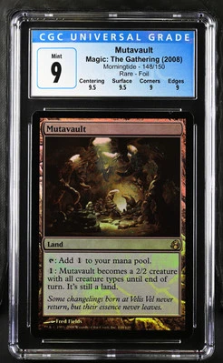 MUTAVAULT Morningtide Foil Rare CGC 9 Q++ MTG [Nostalgium] - Image 1 of 2