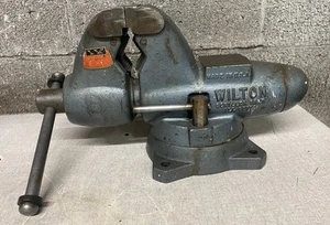 Vintage Wilton Bullet Vise C-0 Swivel Base Pipe Jaws Machine Shop Combo Vise - Picture 1 of 18