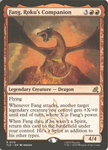 MTG Fang, Roku's Companion (0115) *Non-Foil* Base Rare Avatar TLE NM Free Ship - Bild 1 von 2