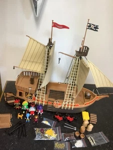 Playmobil 3750 Piratenschiff Wie NEU +OVP, Komplett ,leicht Staubig,Ansehen! - Bild 1 von 19