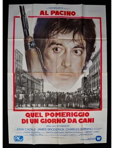 Manifesto Quel Afternoon Di Un Giorno By Cani A Pacino Cazal Sidney Lumet A405 - Picture 1 of 1