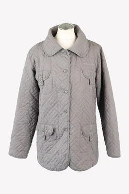 Pierre Balmain Damen Jacke Gr. 40 Grau Jacke Steppjacke - Bild 1 von 4