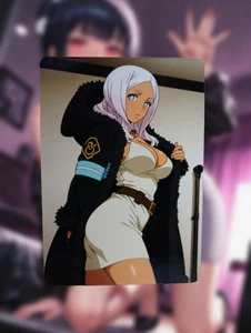 Hibana Fire Force Anime Waifu Sexy Göttin Doujin Lewd Hentai Karte - Bild 1 von 1