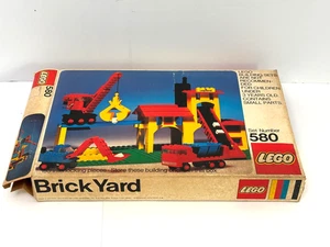 Vintage LEGO #580 Brickyard Set 1974 w/ Box & Instructions – Rare Classic - Picture 1 of 7