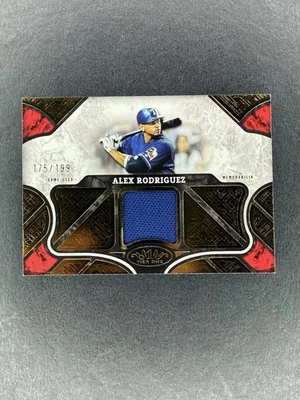 Camiseta deportiva 2025 Topps Tier One Alex Rodríguez/199 reliquia Texas Rangers Foto 1 de 2