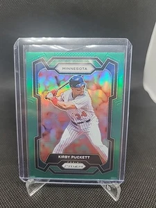Panini Prizm 2024 - Green Prizm #276 Kirby Puckett - Imagen 1 de 4