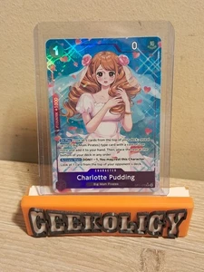 One Piece TCG A Fist of Divine Speed Charlotte Pudding Alternate Art OP11-070 - Picture 1 of 2
