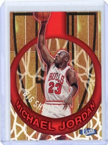MICHAEL JORDAN 1997-98 FLEER ULTRA BASKETBALL #1 "BIG SHOTS" INSERT CARD - Picture 1 of 2