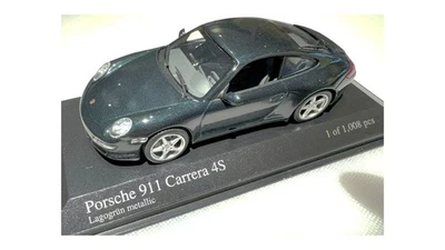 Minichamps 1:43 Porsche 911 (997) Metallic Green - "Pauls Model Art" series - Image 1 of 4