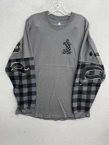 Walt Disney World Spirit Trikot Unisex XLGray kariert Ärmel Mickey Mouse - Bild 1 von 11