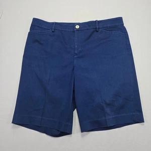 Bermudas Ralph Lauren Chinas Informales Azul Mezcla de Algodón Para Mujer Talla 10 - Imagen 1 de 9