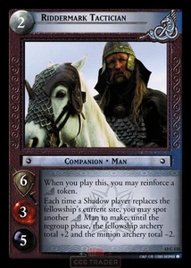 LOTR TCG 13C133 Riddermark linee di sangue tattiche - Foto 1 di 1
