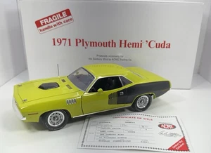 Danbury Mint 1/18 Scale 1971 Plymouth „HEMI“ Cuda „VERY RARE“ - Bild 1 von 12