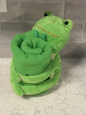 Защитное одеяло из полиэстера Green Frog & Green Blanket 38 x 28 дюймов - Изображение 1 из 4