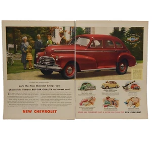 CHEVROLET STYLEMASTER 1946 COLOR ADVERTISEMENT - Picture 1 of 1