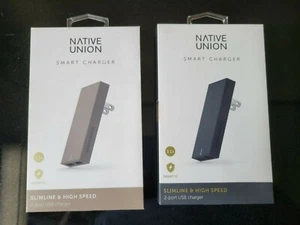 Brand New Native Union Smart Charger Slimline / High Speed 2 Port USB  - Picture 1 of 1