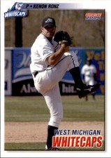 2004 West Michigan Whitecaps Choice #18 Kenon Ronz Scottsdale Arizona AZ Card