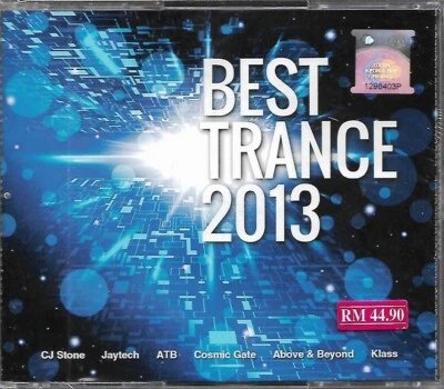 Best Trance 2013 CJ Stone Jaytech ATB Cosmic Gate Above & Beyond Klass 3CD - Image 1 of 4