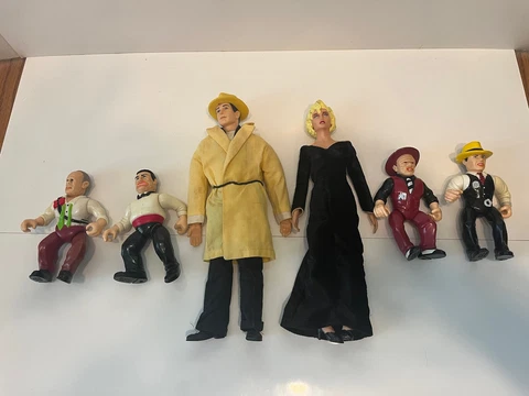 Playmates Toys Dick Tracy Action Figures - Lot of 6 Cover