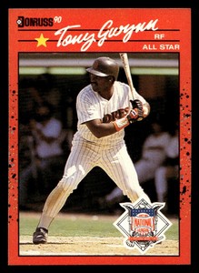 1990 Donruss Tony Gwynn #705 San Diego Padres