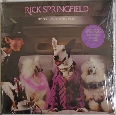 RICK SPRINGFIELD, Success Hasn't Spoiled Me Yet +hypeUSA New Old Stock Sealed LP - Image 1 of 2