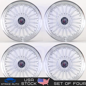 New 4PC Rims Staggered 18" Wheels (8.5J/10J) SML 5-112/120 ET20/20 CB74.1 - Picture 1 of 1