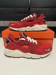 New Nike Air Huarache Run PRM “Varsity Jacket Red” 704830-602 Men’s Size 9 RARE - Picture 1 of 7