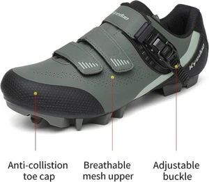 Kyedoo Fahrradschuhe Schwarz Gr. 45 Herren 9 Eur 43 Neu mit Karton - Bild 1 von 5