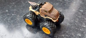 HOT WHEELS 🔥 Monster Trucks Jurassic World T-Rex, brown, diecast 1:24 - Picture 1 of 3