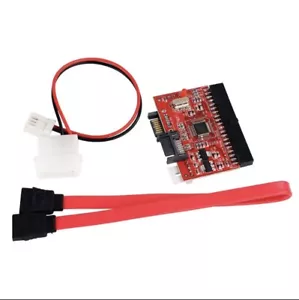 PATA / IDE TO Serial ATA SATA Interface Hard Drive HDD DVD Adapter Converter New - Picture 1 of 9